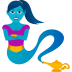 🧞‍♀️ woman genie display on JoyPixels